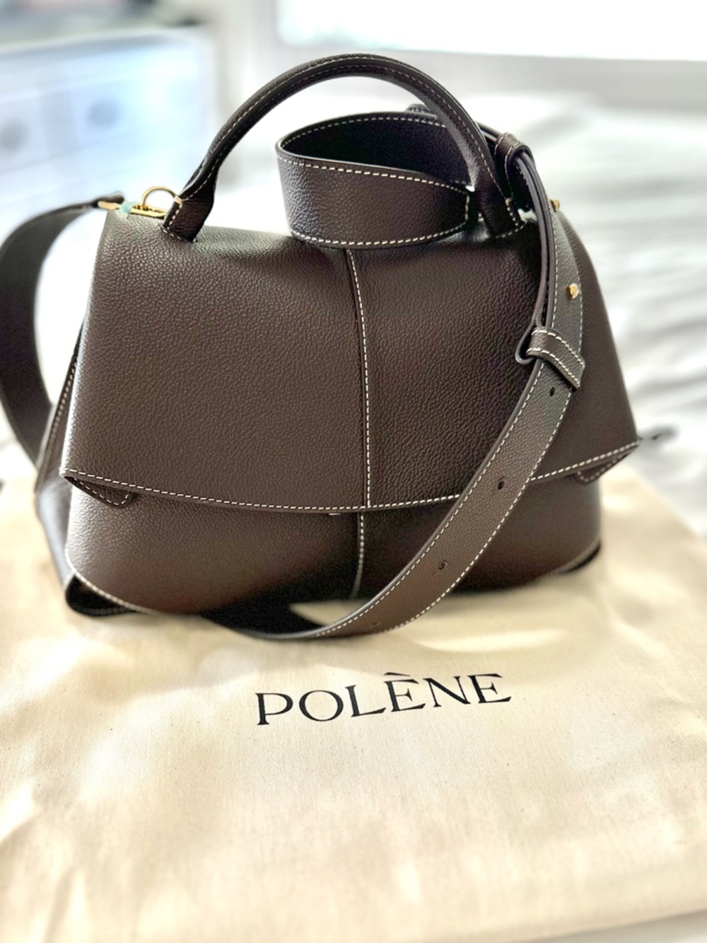 Polene Mokki Bigger Size in Ebony-Excellent condition-Free Shipping